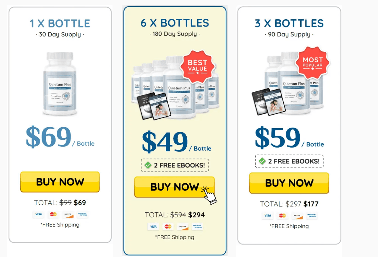 Quietum Plus  pricing